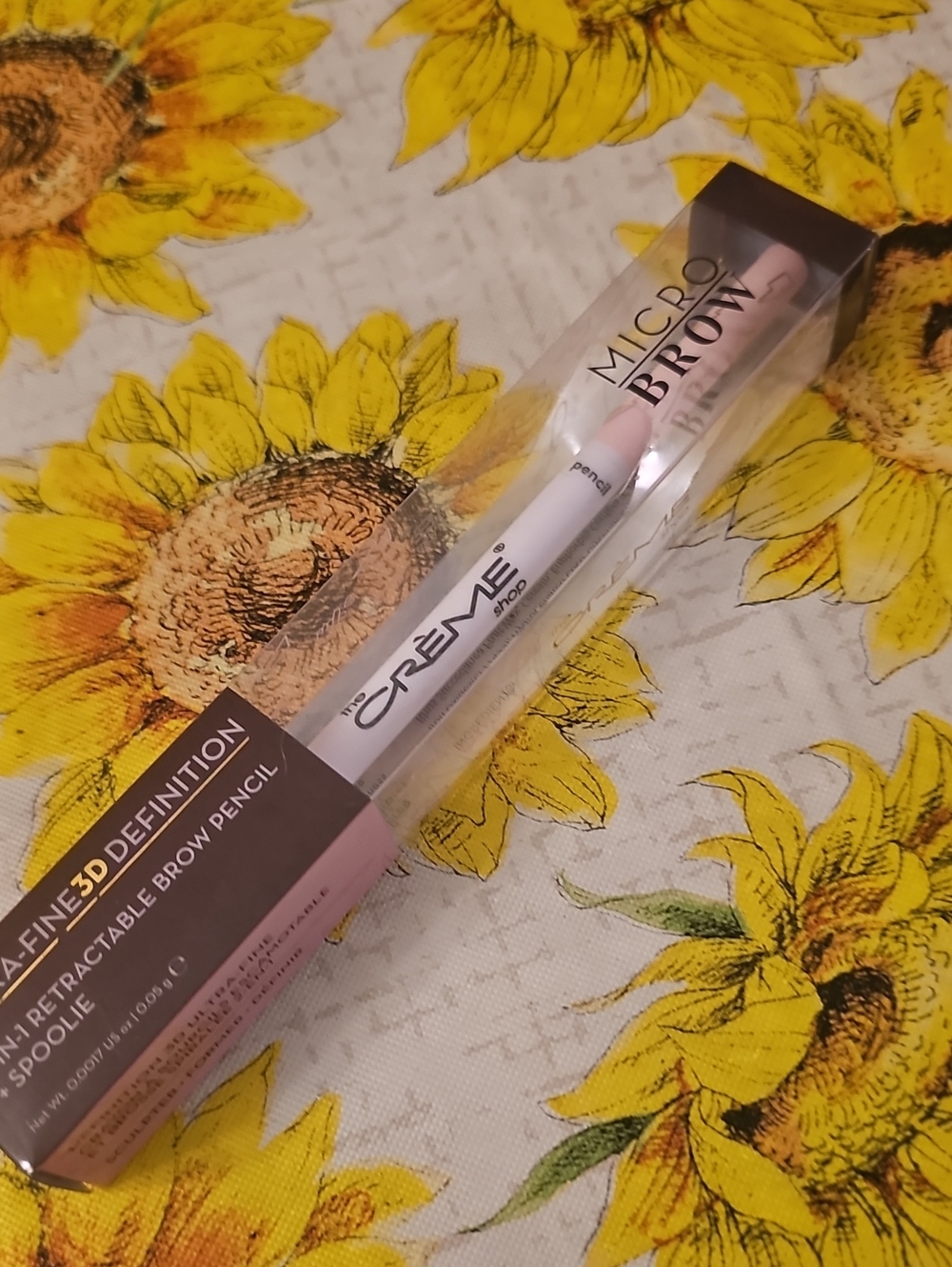 Creme Shop Micro Brow Pencil in Pink and White